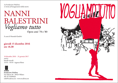 Nanni Balestrini – Vogliamo Tutto